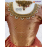 Kids Silk Frock Pattu Gown with Lotus Aari Work and Elephant Border